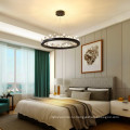 2021 круглый роскошный подвесной светильник для дома, черное золото, светодиодные подвесные светильники для дома, nordic modern k9, хрустальная люстра